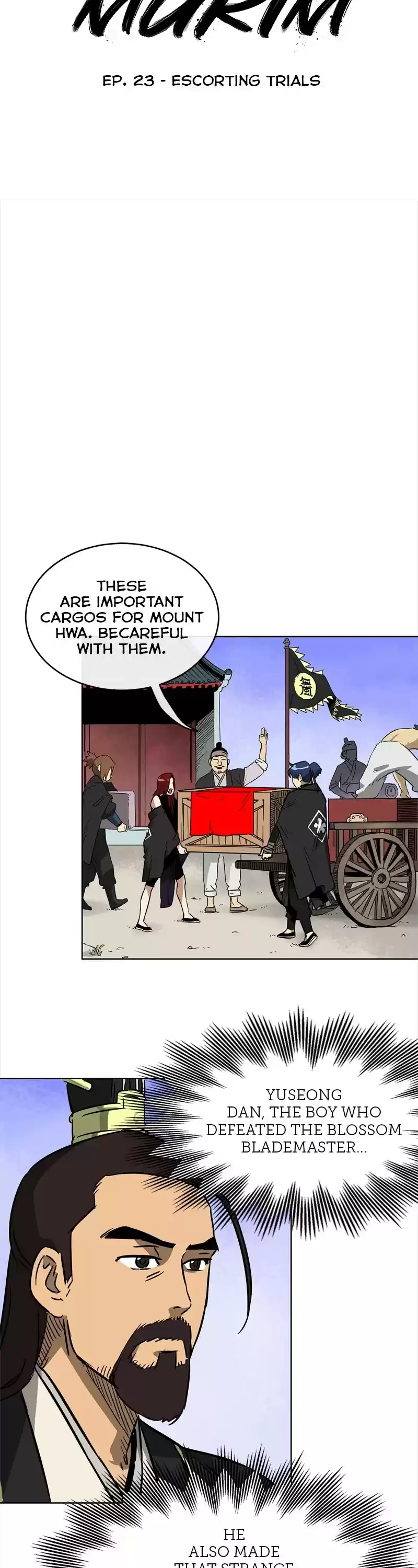 Infinite Leveling: Murim Chapter 23: Ep. 23 - The Escorting Trials