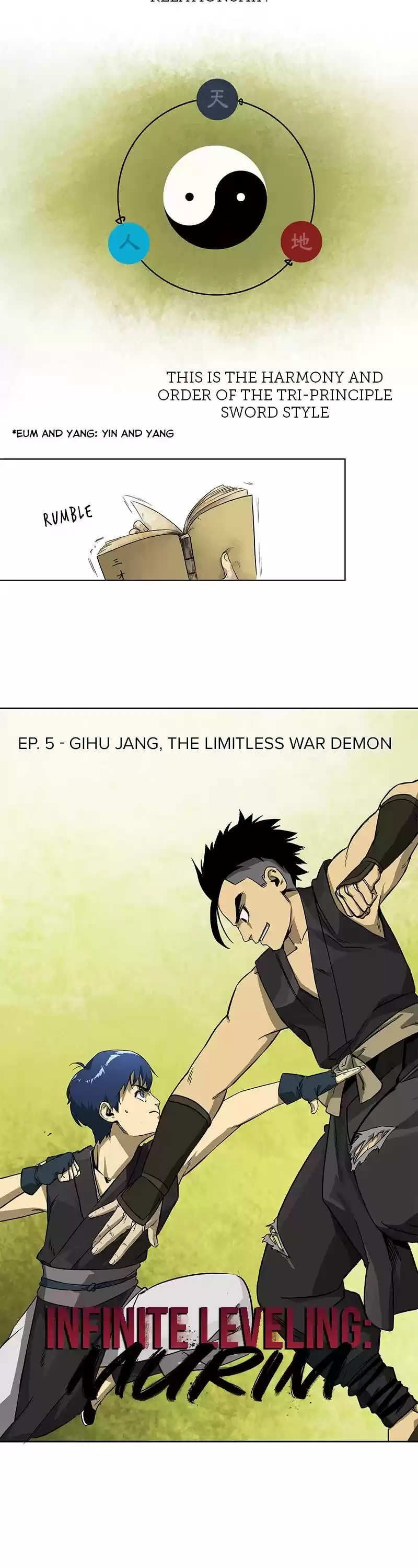Infinite Leveling: Murim Chapter 5: Ep. 5 - Gihu Jang, The Limitless War Demon
