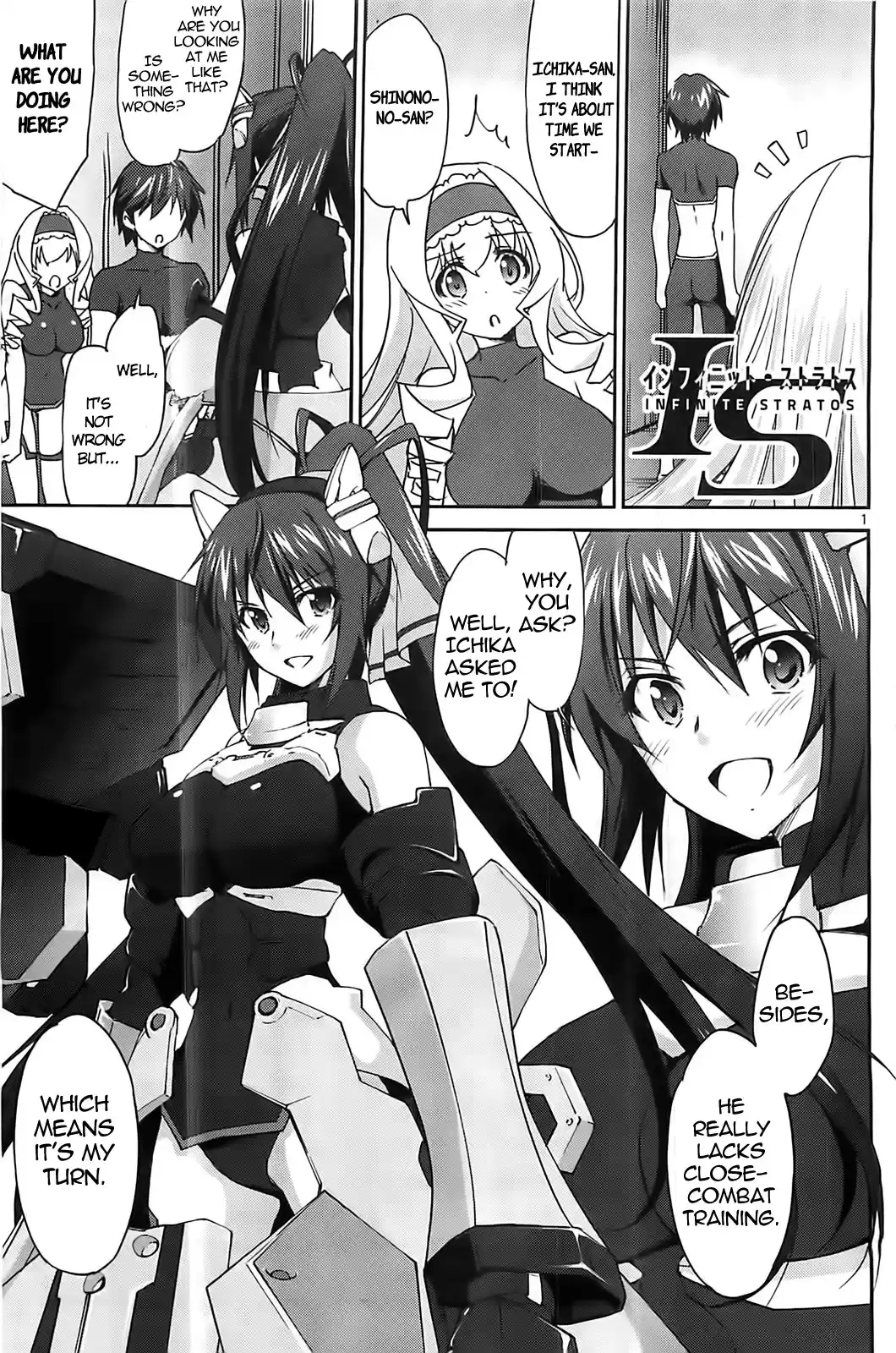 Infinite Stratos (YUUKI Homura) Ch. 6.5