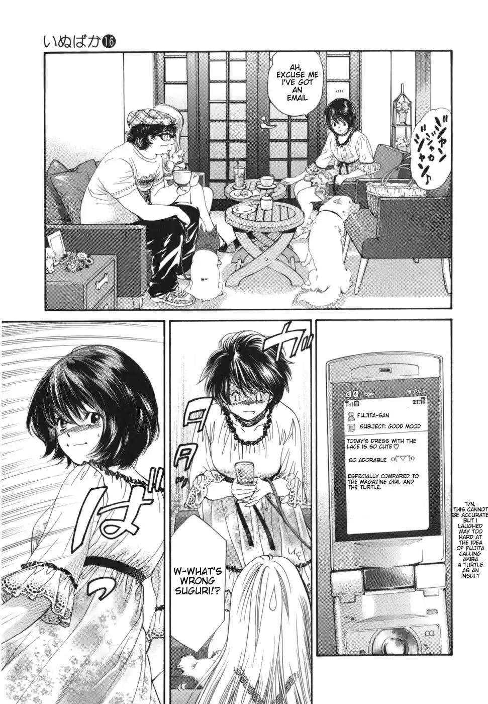 Inubaka Vol. 16 Ch. 166 Something Attached..!?