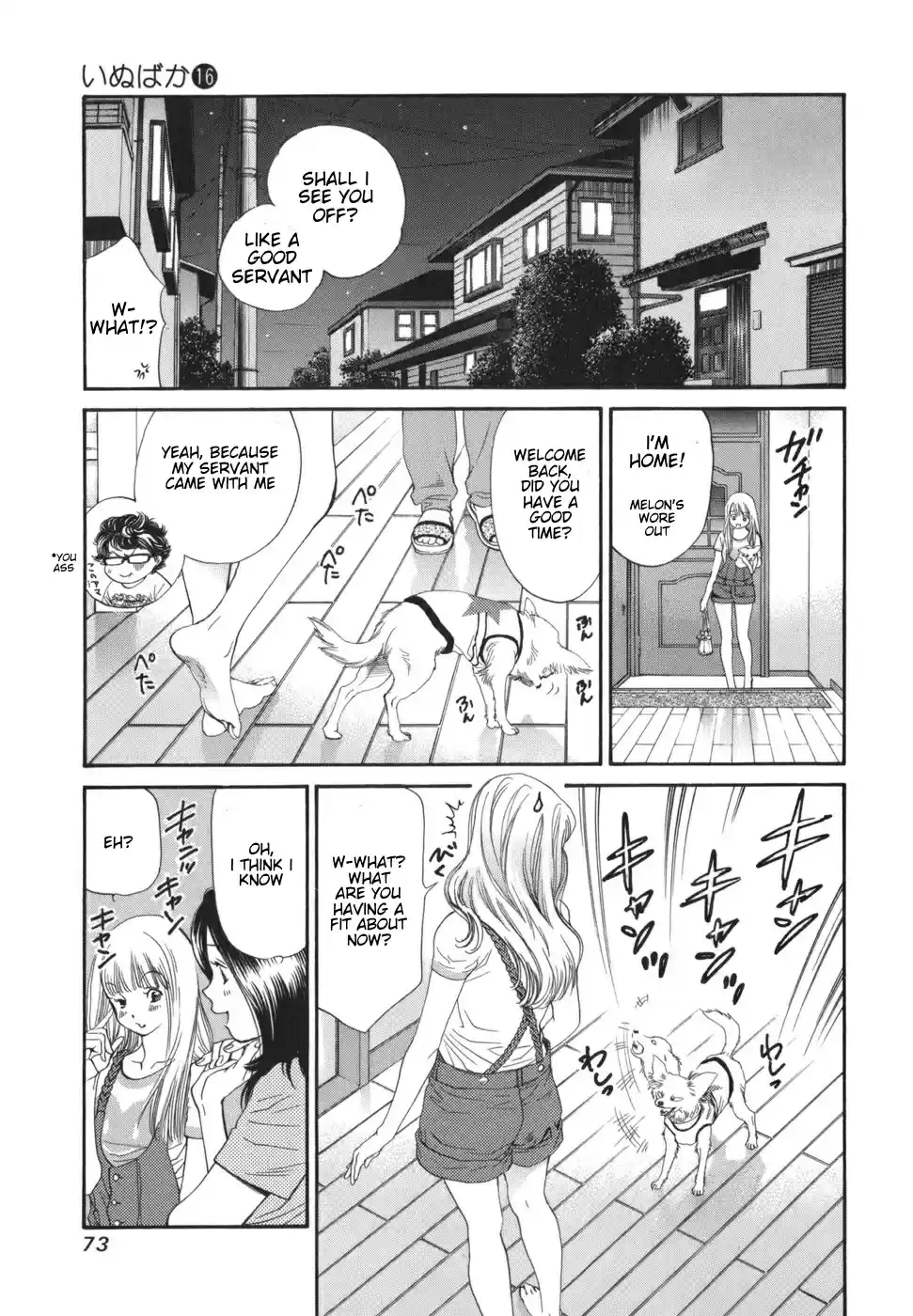 Inubaka Vol. 16 Ch. 166 Something Attached..!?