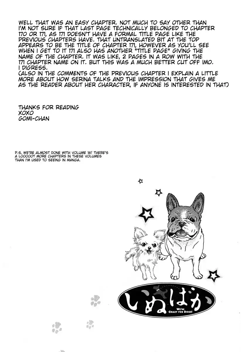 Inubaka Vol. 16 Ch. 170 Serina's a Dog Owner!
