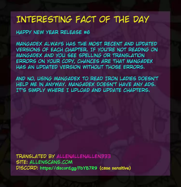 Iron Ladies Ch. 102 Come With Me If You Want to Live it Up