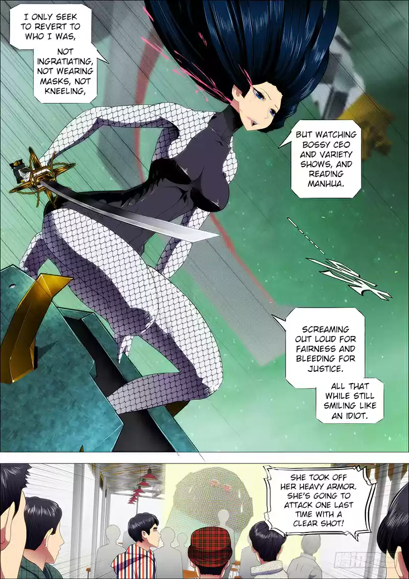 Iron Ladies Ch. 180 Three Thousand Strands of Blue Hair For A Moment of Arrogance