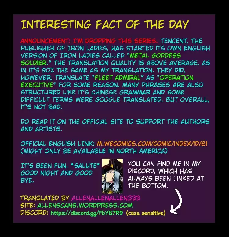 Iron Ladies Ch. 261 Monster Lady