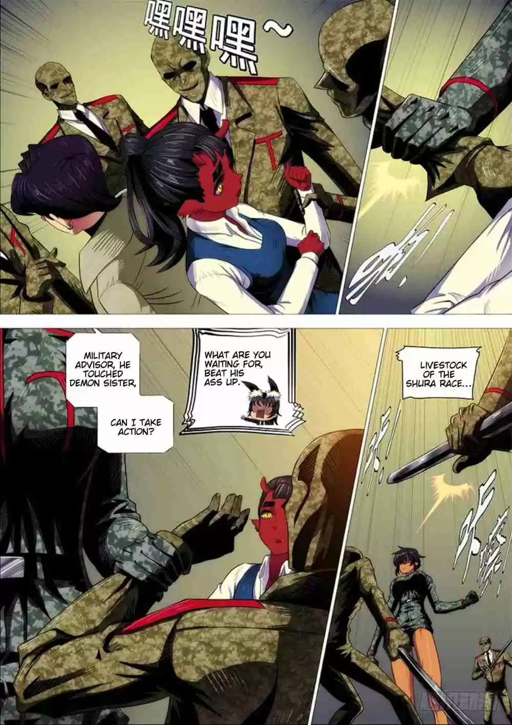 Iron Ladies Ch. 286 Pieces of the Sign of Anger