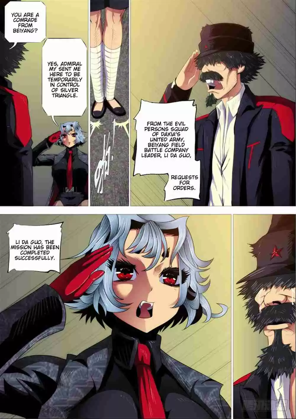 Iron Ladies Ch. 288 Does Foster Father Mu Have a Heart?