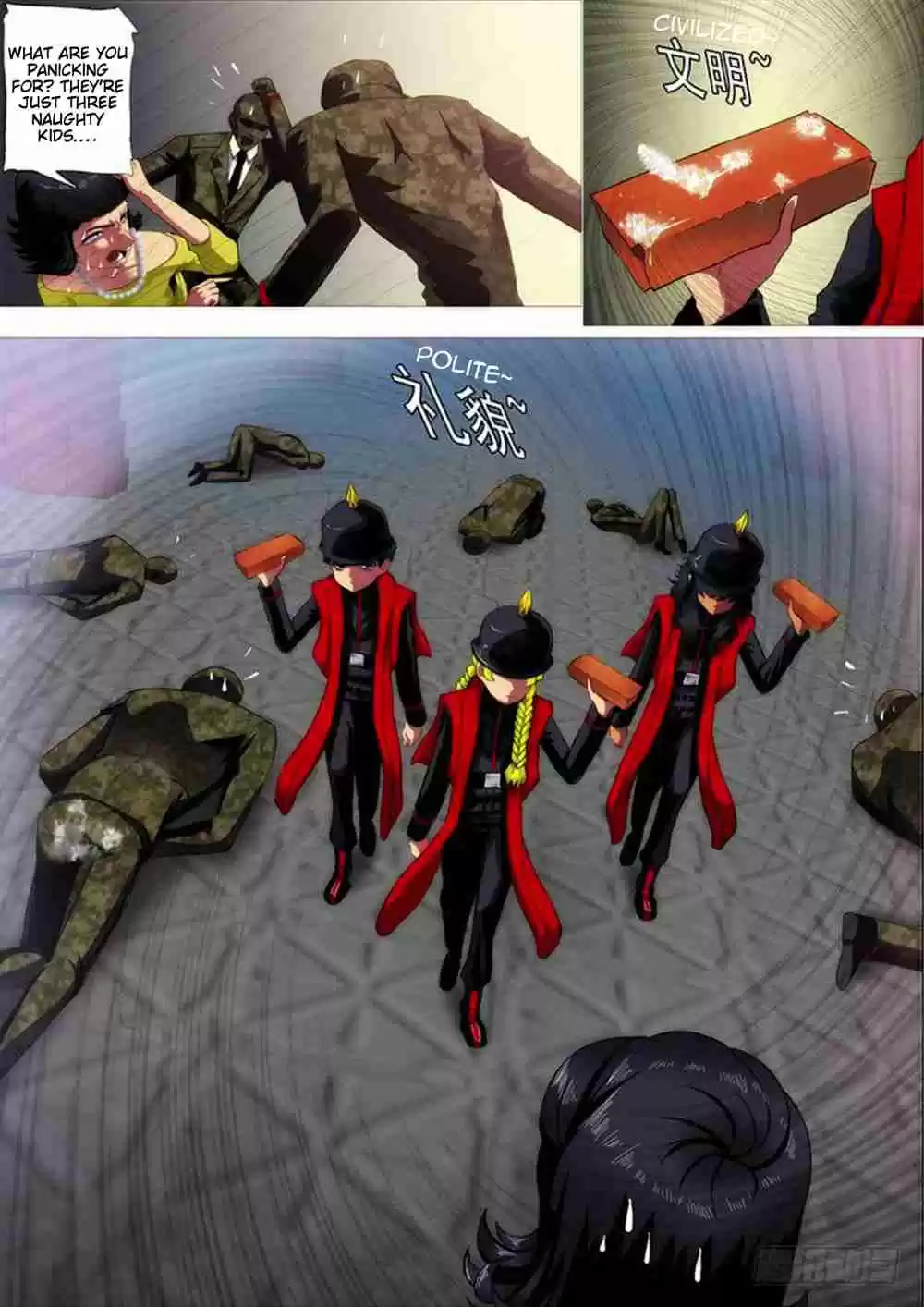 Iron Ladies Ch. 291 Big Sister's Seal Has Been Lifted