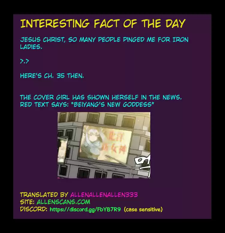 Iron Ladies Ch. 35 Great Warlord Mu Siyun