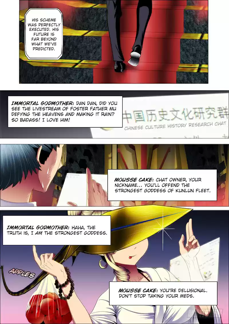 Iron Ladies Ch. 58 Immortal Godmother Worships Foster Father Mu?