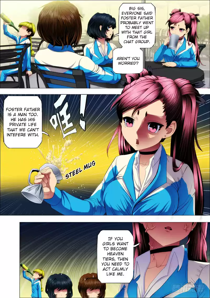 Iron Ladies Ch. 66 Big Sis, You’re Not Afraid of Other Girls Stealing Foster Father Away?