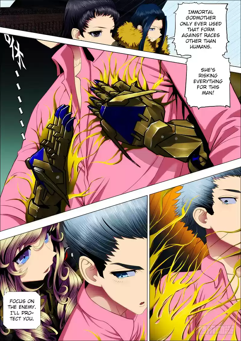 Iron Ladies Ch. 80 Dark Gold Battle Form