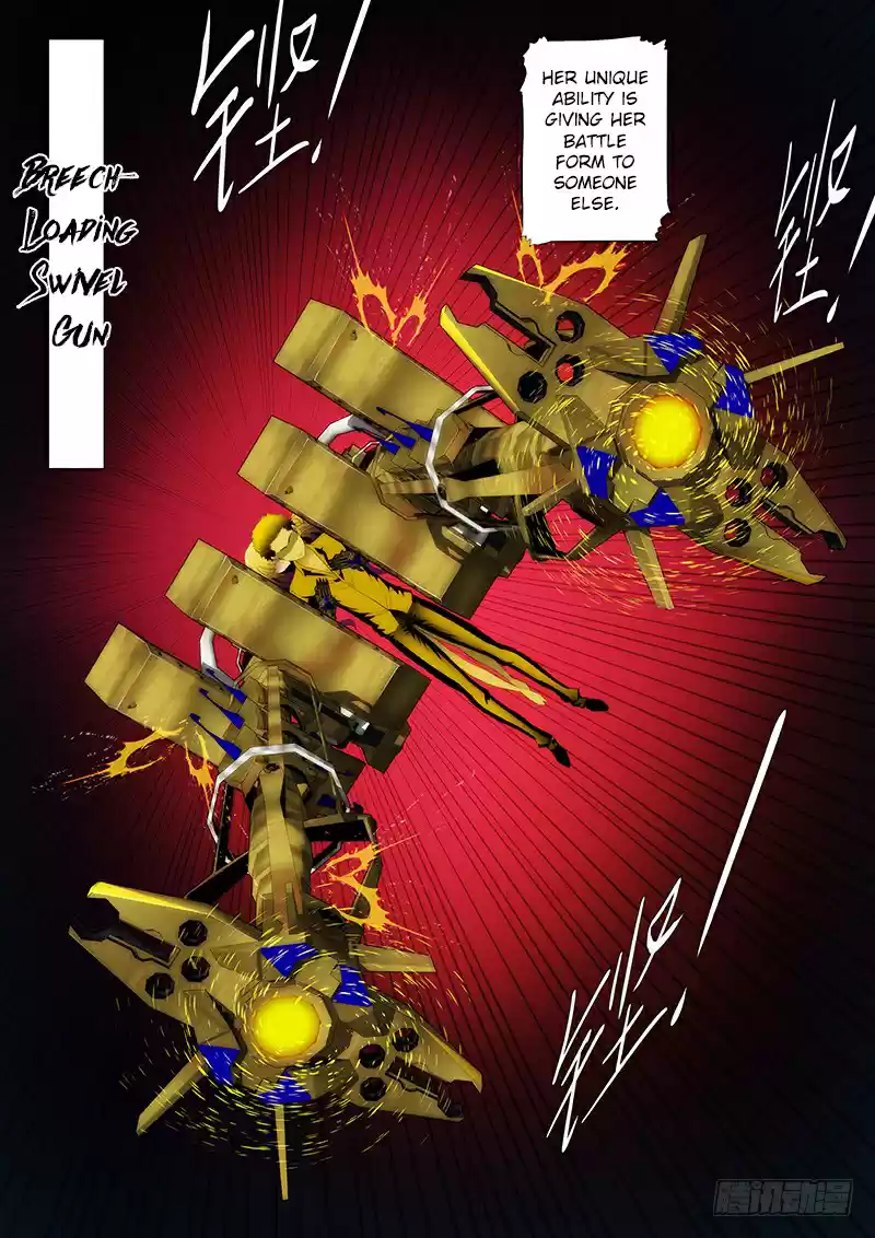 Iron Ladies Ch. 80 Dark Gold Battle Form