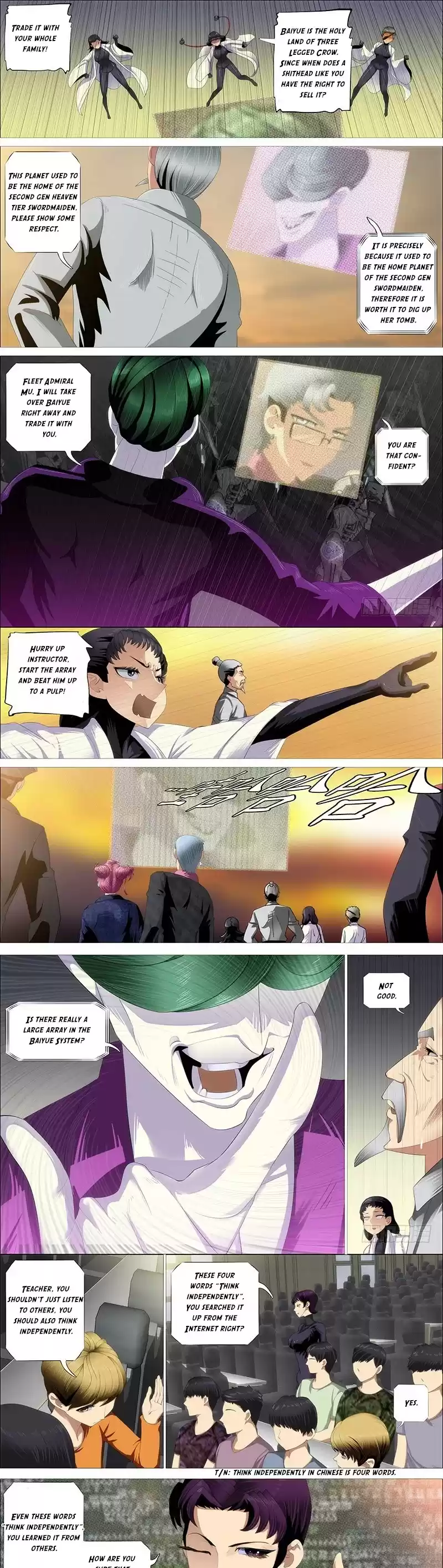 Iron Ladies Chapter 354