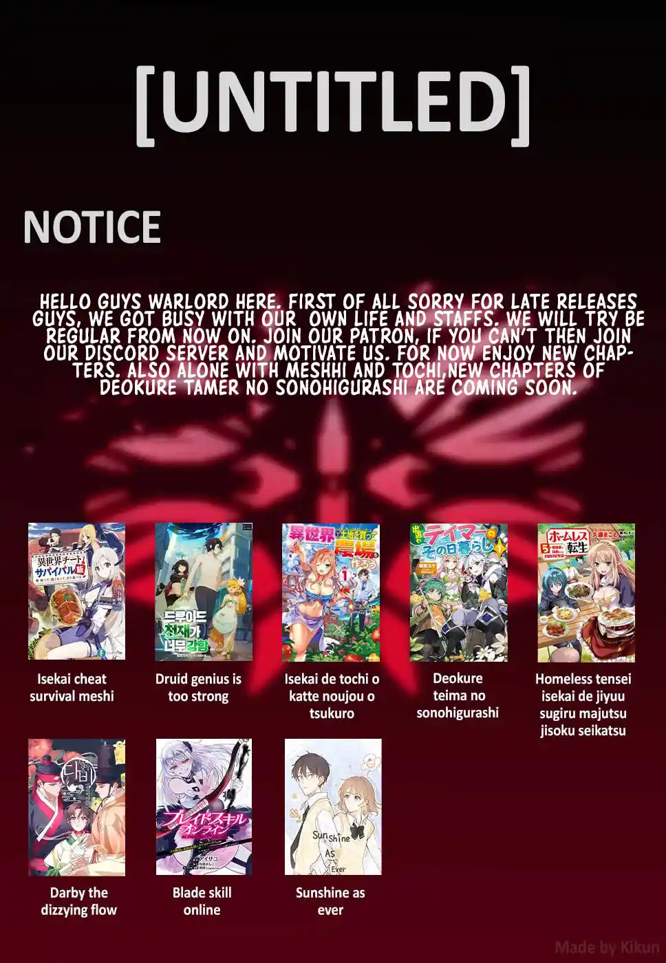 Isekai Cheat Survival Meshi 50