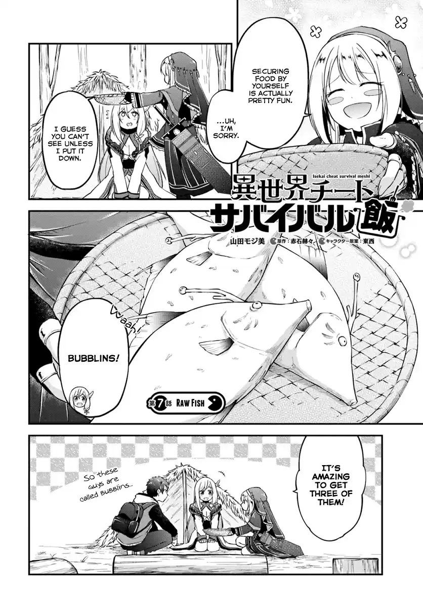 Isekai Cheat Survival Meshi Ch. 7 Raw Fish