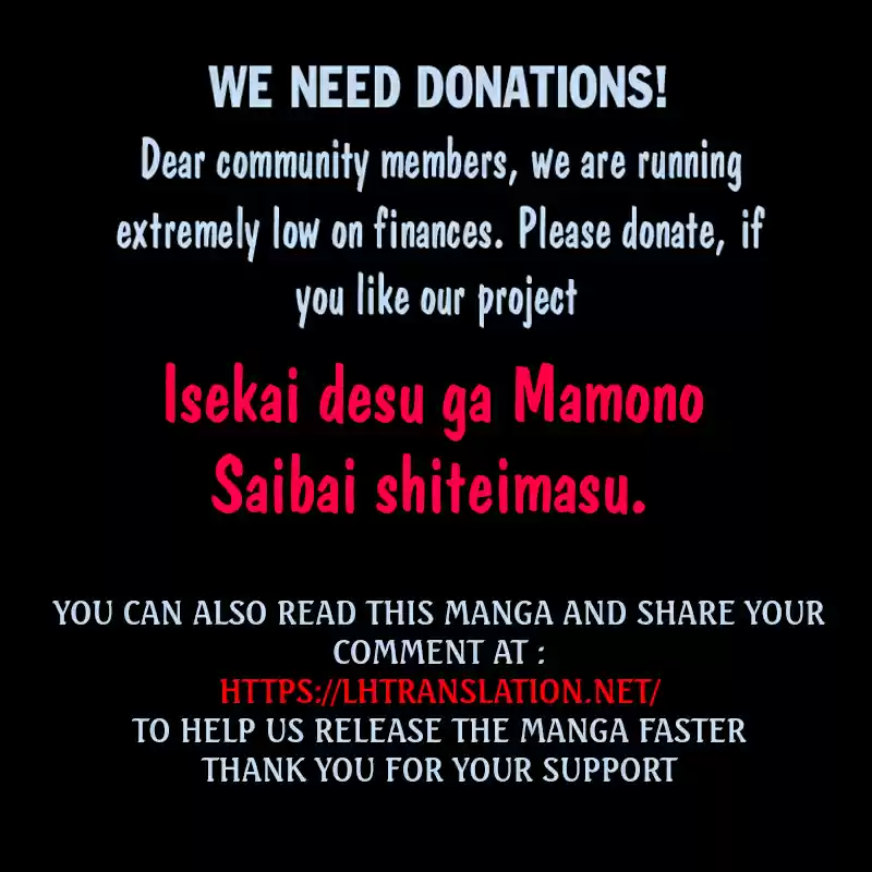 Isekai desu ga Mamono Saibai shiteimasu. 28