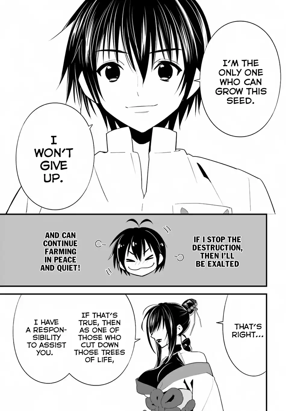 Isekai desu ga Mamono Saibai shiteimasu. Ch. 14