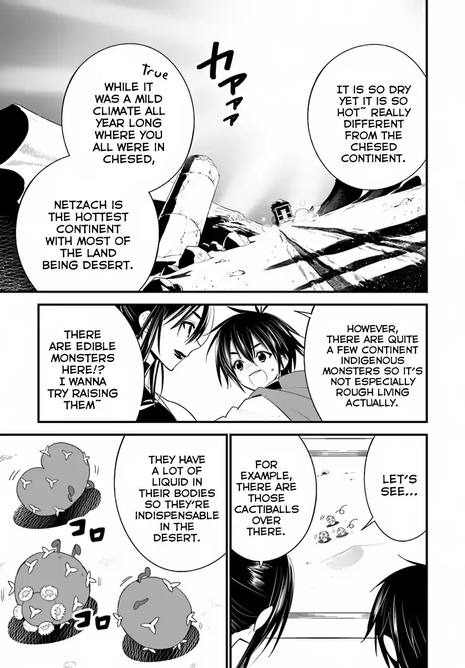 Isekai desu ga Mamono Saibai shiteimasu. Ch. 15 Desert Continent