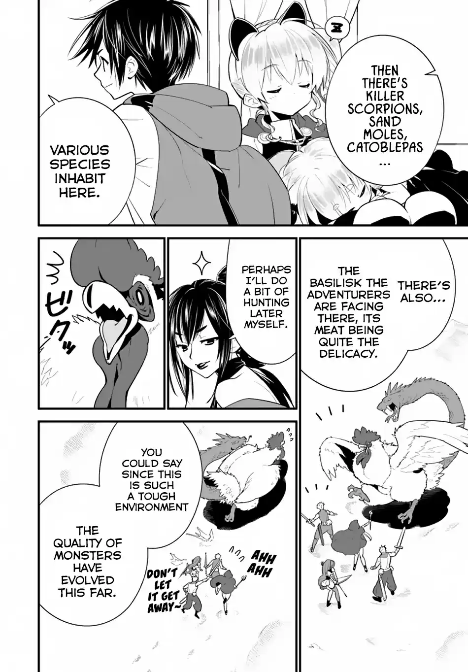Isekai desu ga Mamono Saibai shiteimasu. Ch. 15 Desert Continent