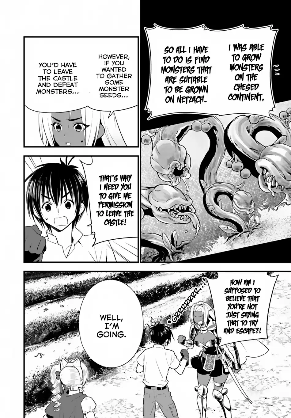 Isekai desu ga Mamono Saibai shiteimasu. Ch. 18 In Search Of Seeds