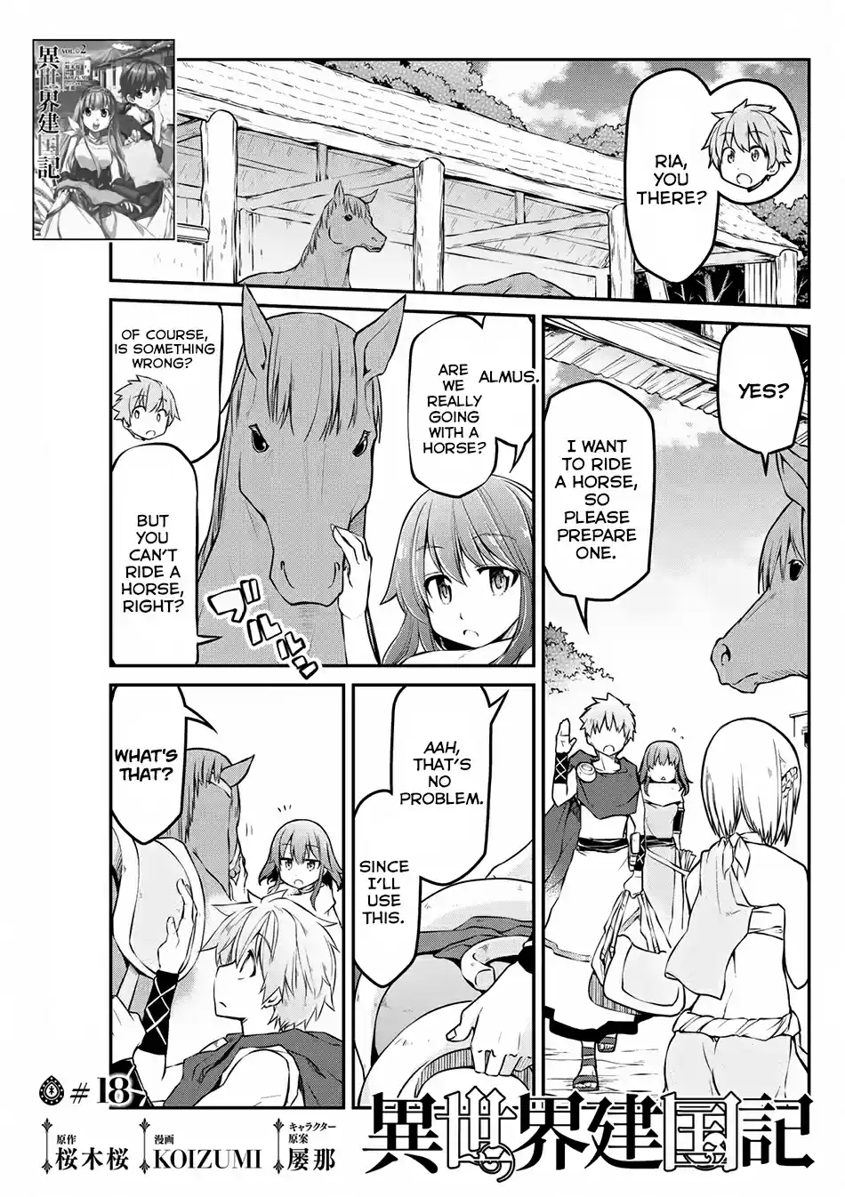 Isekai Kenkokuki Vol. 2 Ch. 18