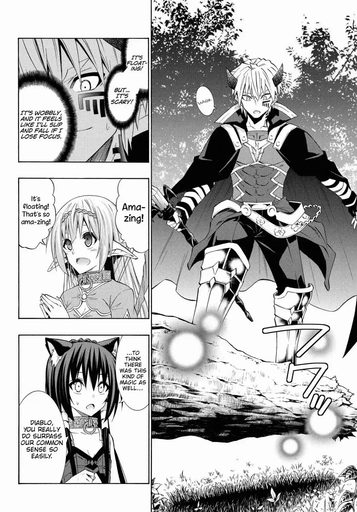 Isekai Maou to Shoukan Shoujo Dorei Majutsu Ch. 41.2 Trying Out Flying Through the Sky I