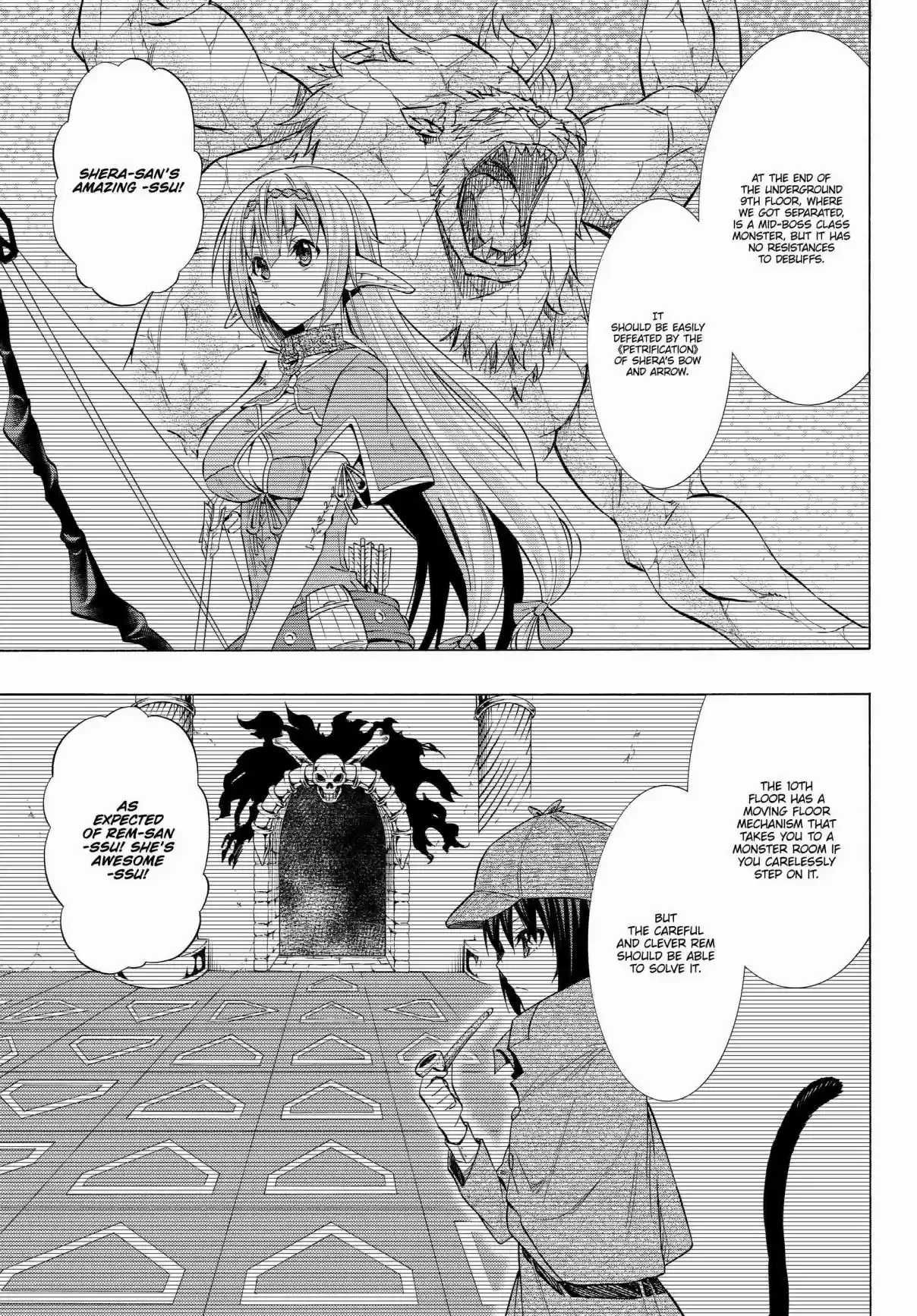 Isekai Maou to Shoukan Shoujo no Dorei Majutsu Ch. 55.2 Trying Out Saving Companions I