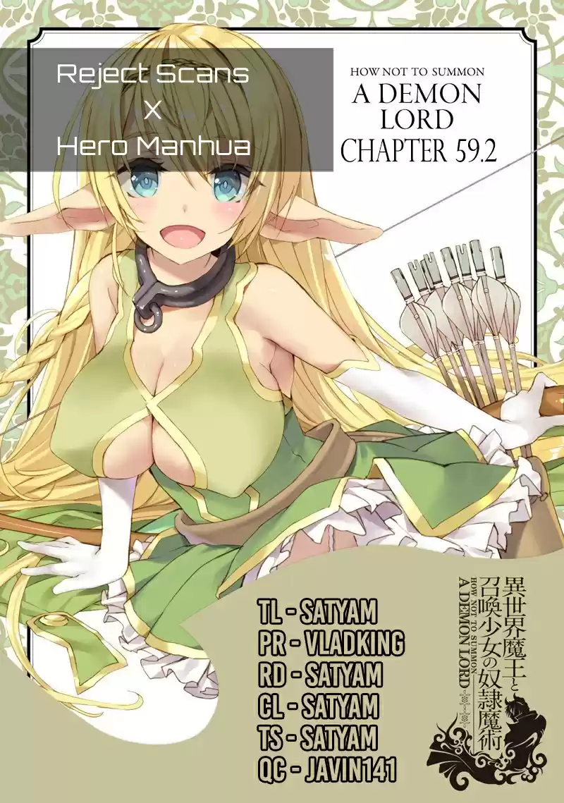 Isekai Maou to Shoukan Shoujo no Dorei Majutsu Ch. 59.2