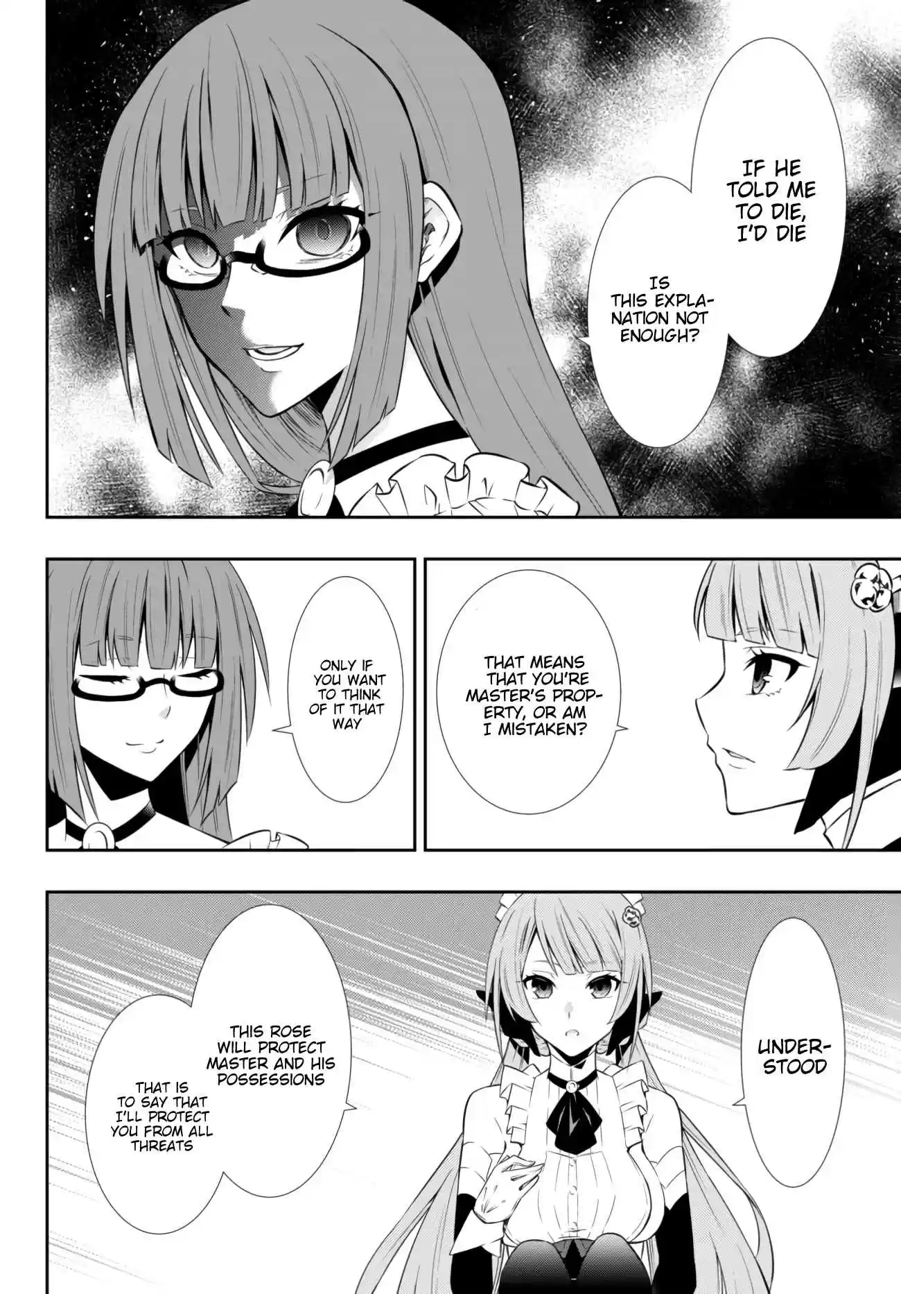 Isekai Maou to Shoukan Shoujo no Dorei Majutsu Ch. 64.1