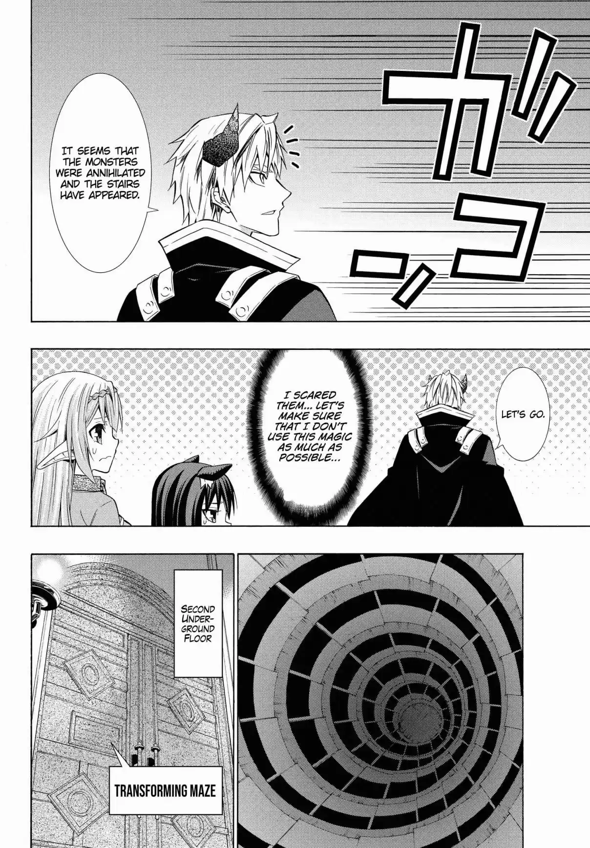 Isekai Maou to Shoukan Shoujo no Dorei Majutsu Vol. 11 Ch. 53.2 Trying out Conquering the Dungeon I