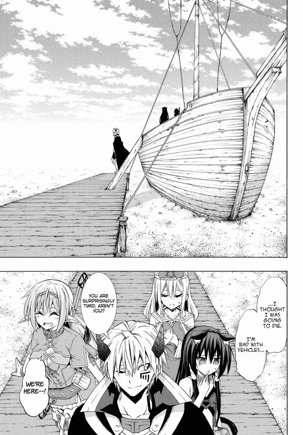 Isekai Maou to Shoukan Shoujo no Dorei Majutsu Vol. 9 Ch. 44.1 Trying Out Going to a New Town I