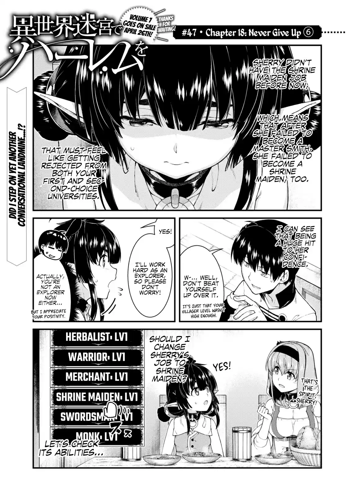 Isekai Meikyuu De Harem O Chapter 47
