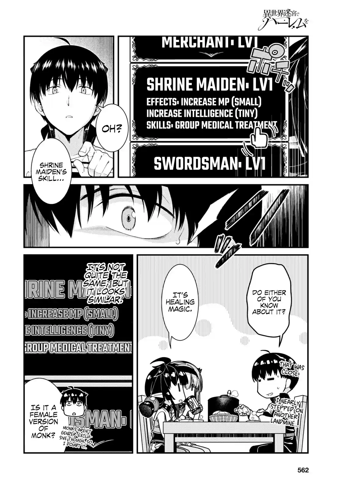 Isekai Meikyuu De Harem O Chapter 47