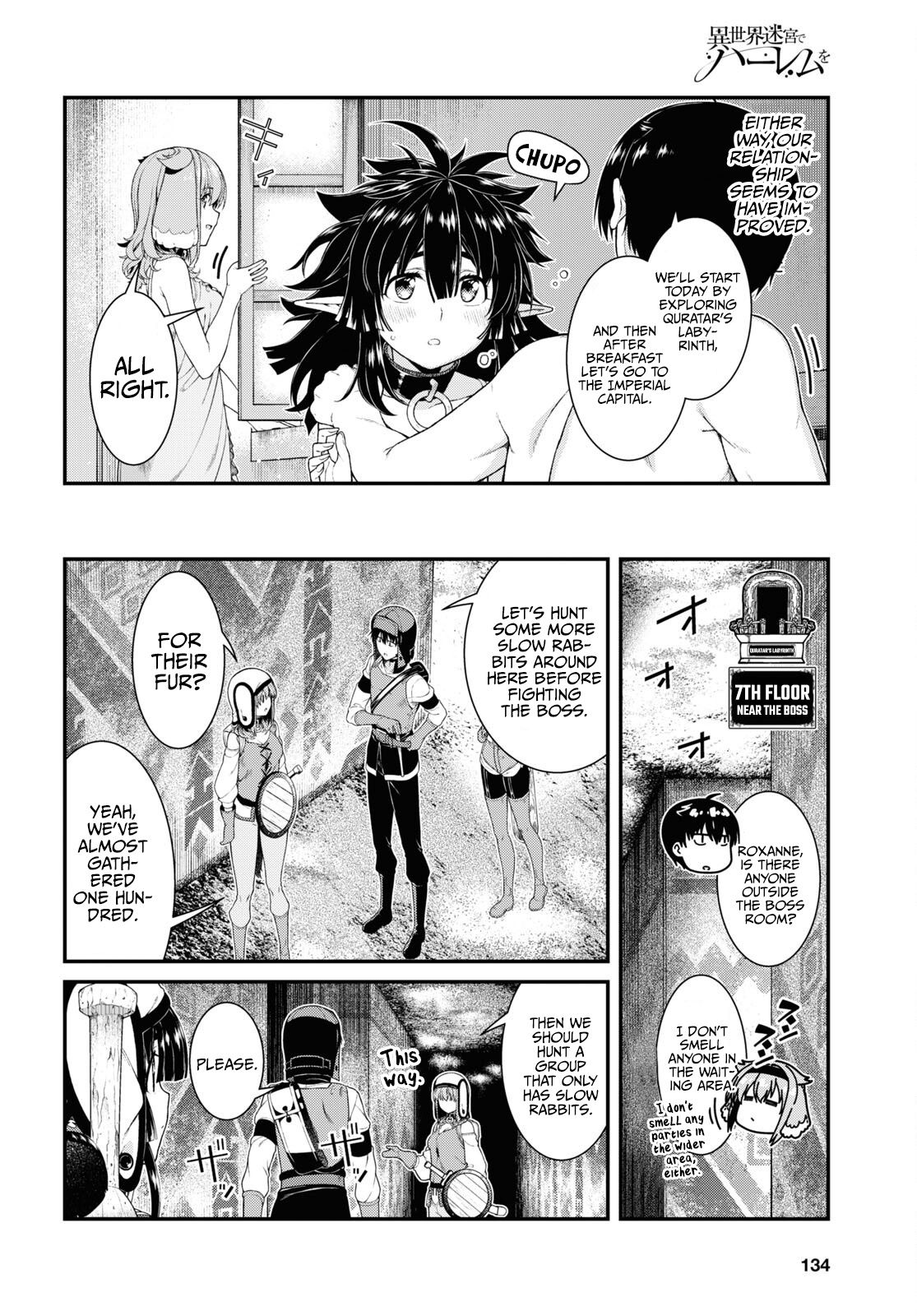 Isekai Meikyuu De Harem O Chapter 55
