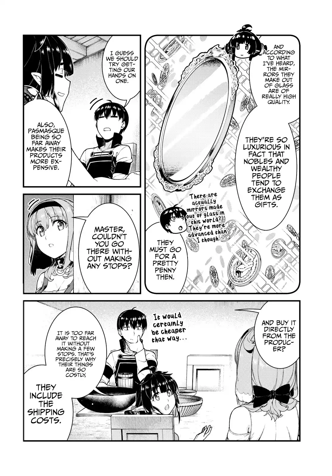 Isekai Meikyuu De Harem O Chapter 70