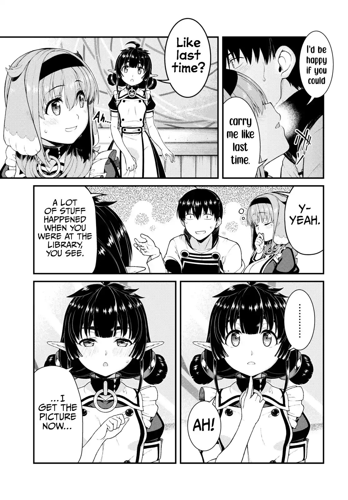 Isekai Meikyuu De Harem O Chapter 73