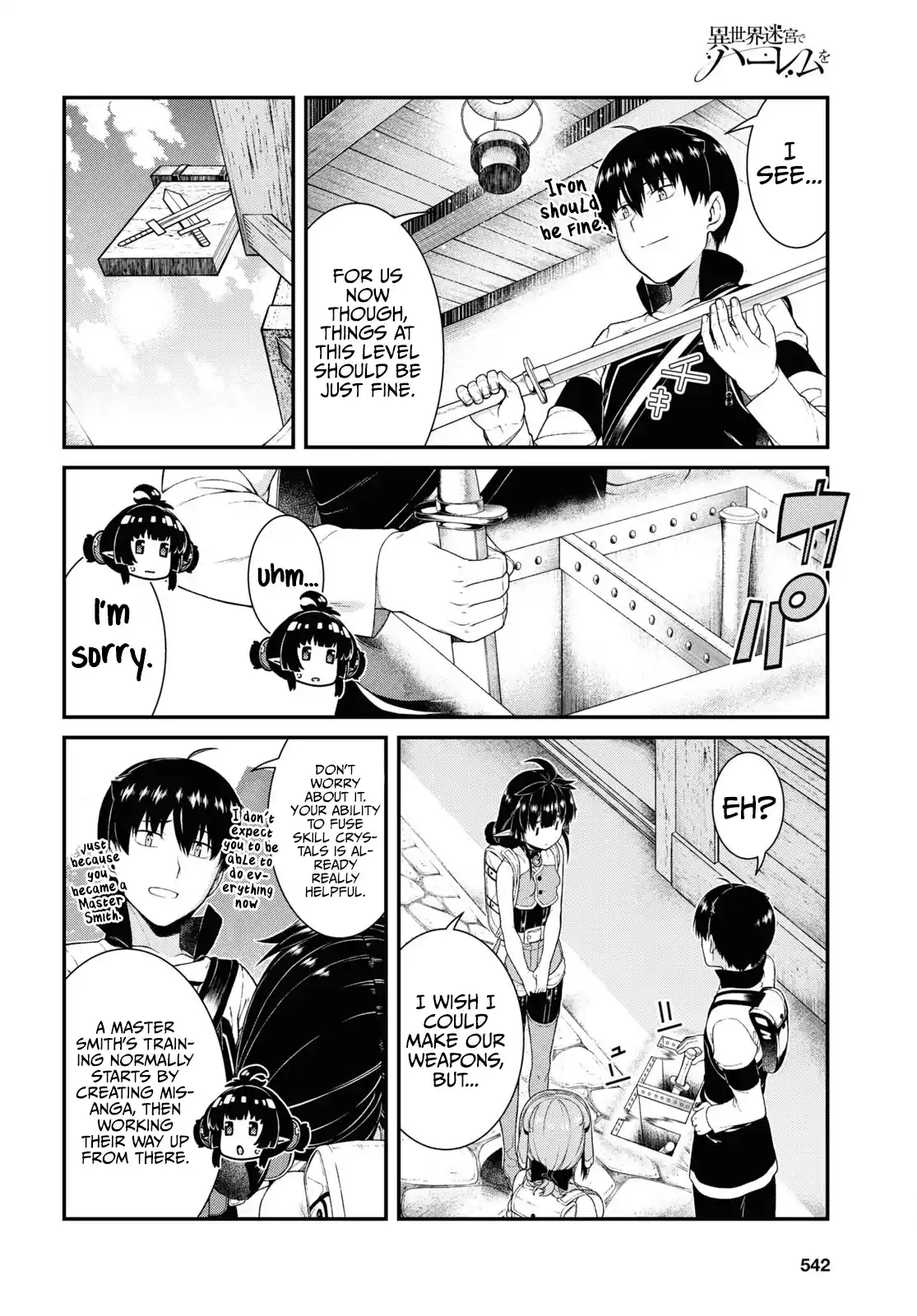 Isekai Meikyuu de Harem wo 58