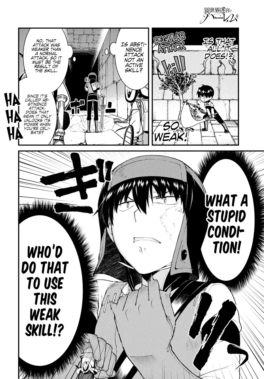 Isekai Meikyuu de Harem wo Ch. 46 Never Give Up (5)