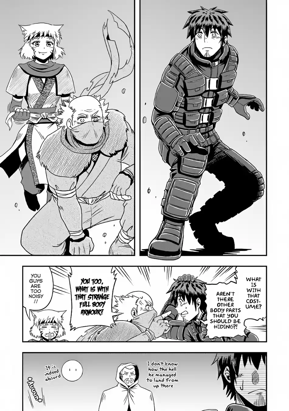 Isekai ni Tobasareta Ossan wa Doko e Iku? Ch. 8 Ossan Infiltrating in the Other World