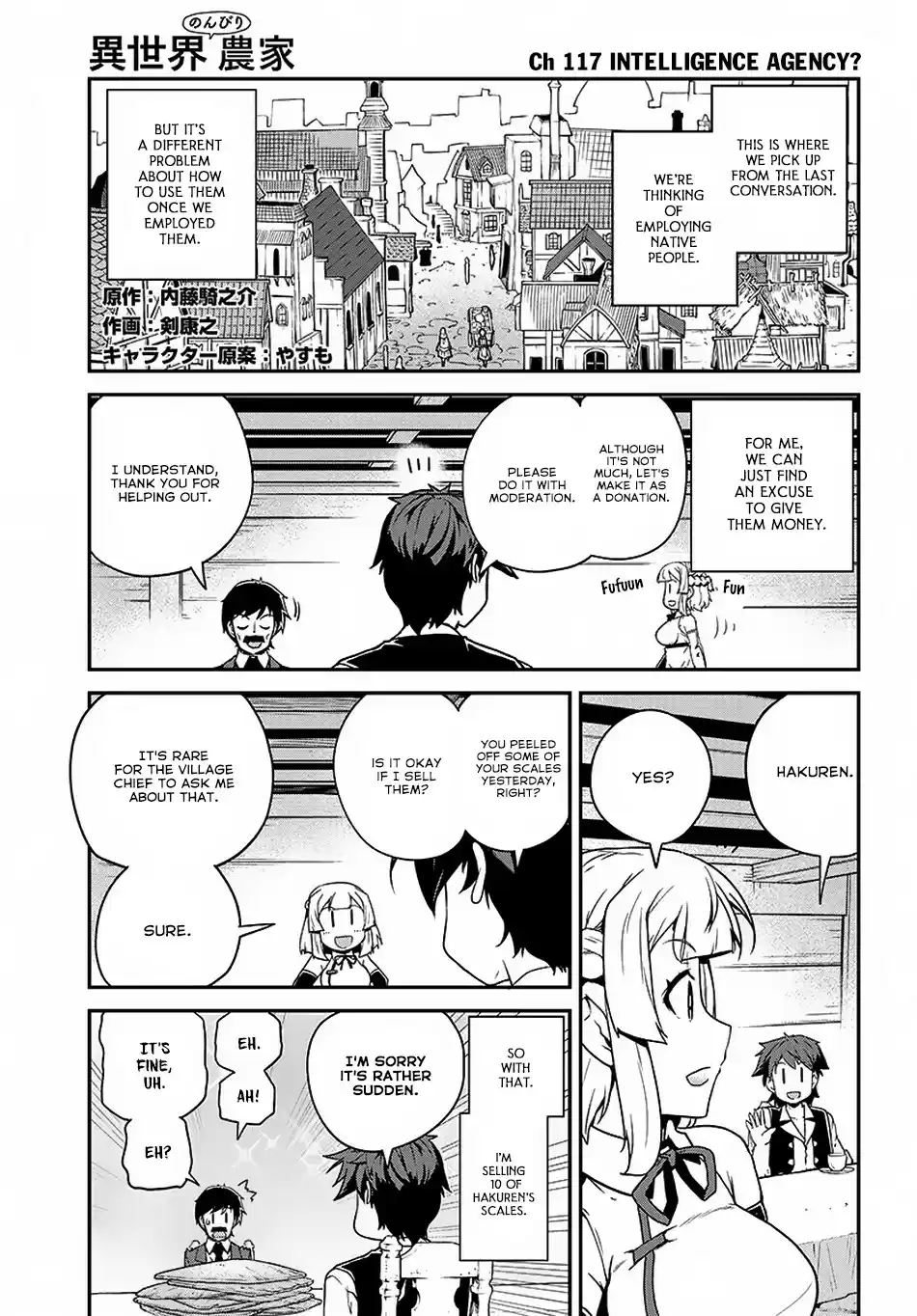 Isekai Nonbiri Nouka Ch. 117 Intelligence Agency?