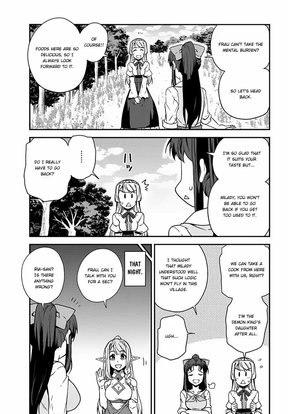 Isekai Nonbiri Nouka Ch. 49 Yuuri's Remorese.