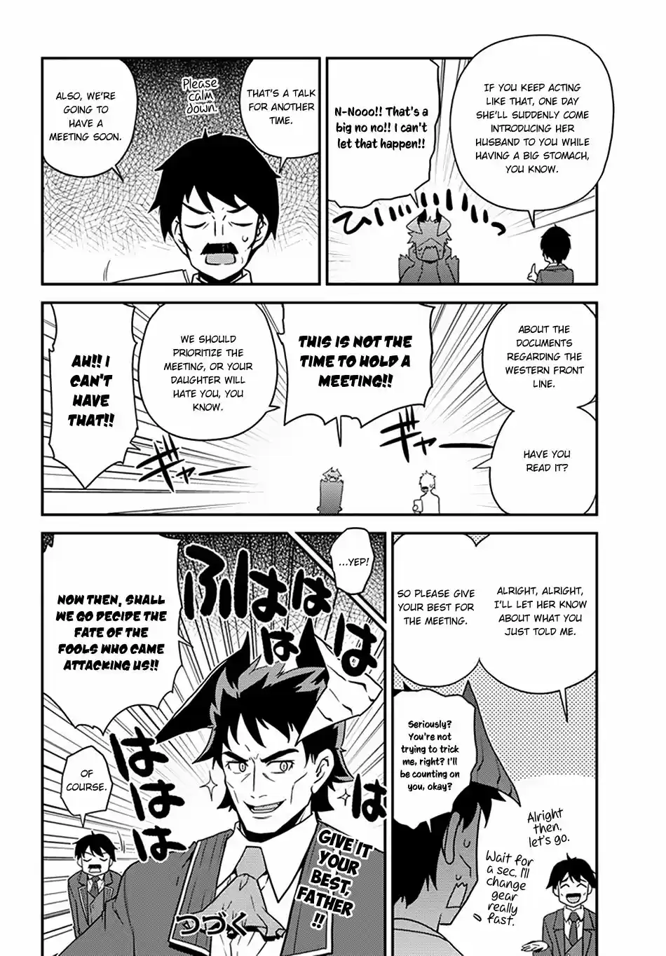 Isekai Nonbiri Nouka Ch. 50 Yuuri Returns Home.