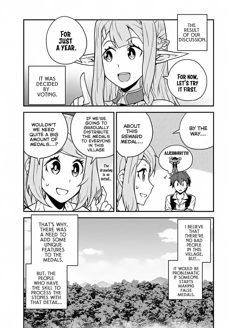 Isekai Nonbiri Nouka Ch. 53 The Return of the Exploration Team and the Arrival of the Winter.