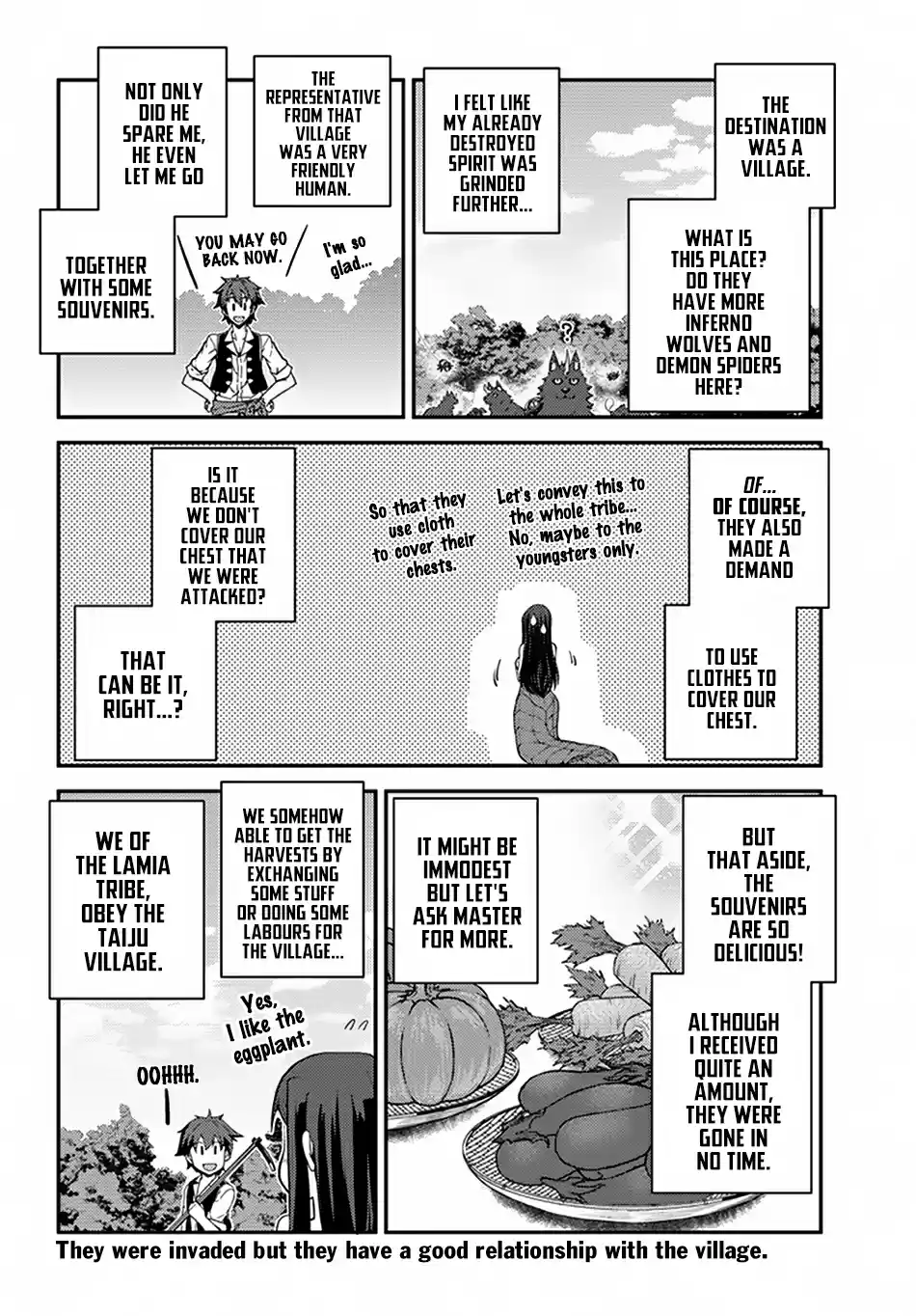 Isekai Nonbiri Nouka Ch. 54 The Battle of the Lamia Tribe.