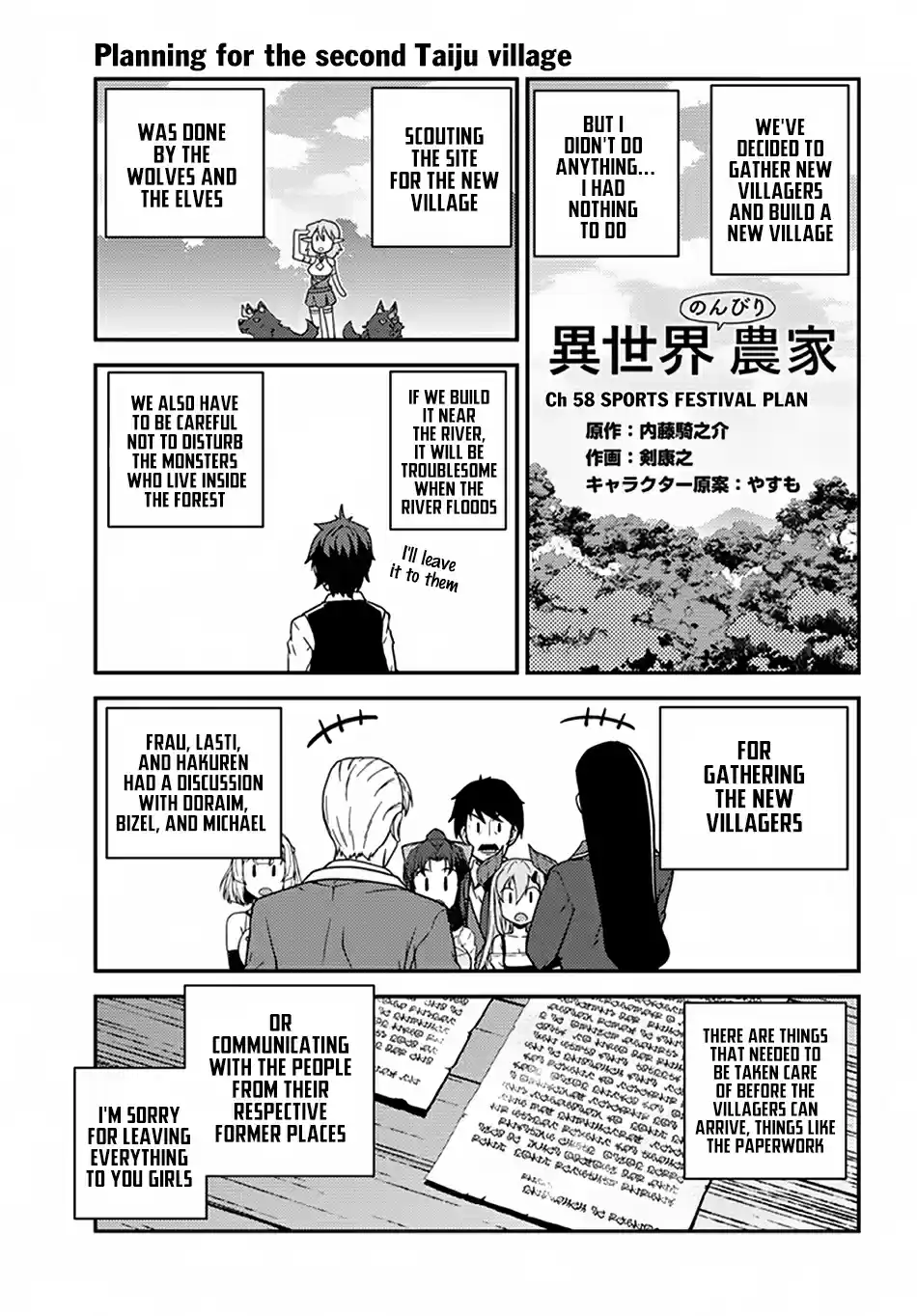 Isekai Nonbiri Nouka Ch. 58 Sports Fetival Plan