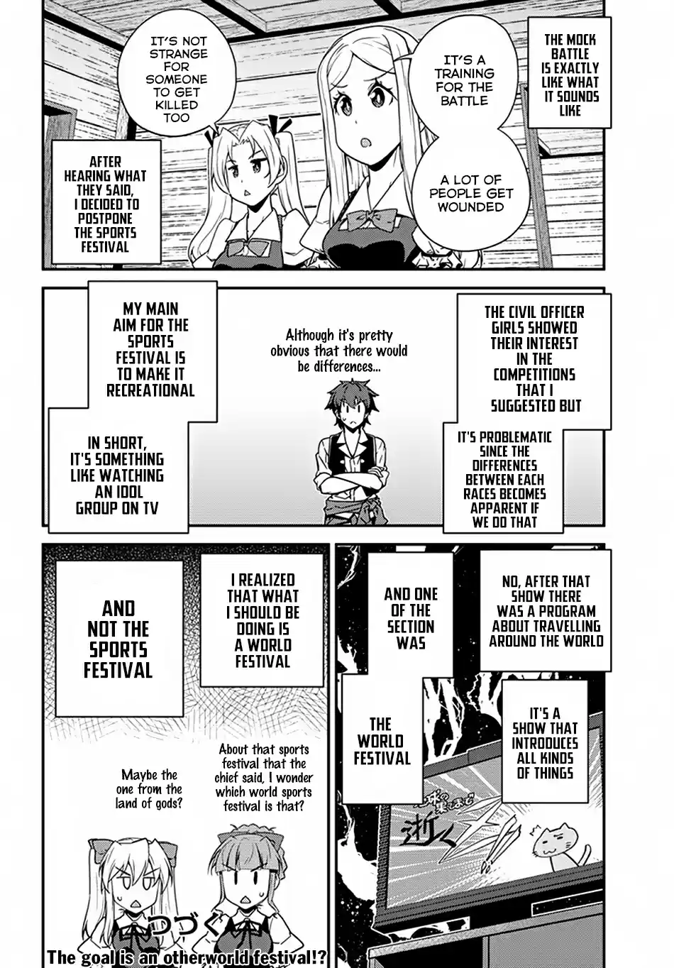 Isekai Nonbiri Nouka Ch. 58 Sports Fetival Plan