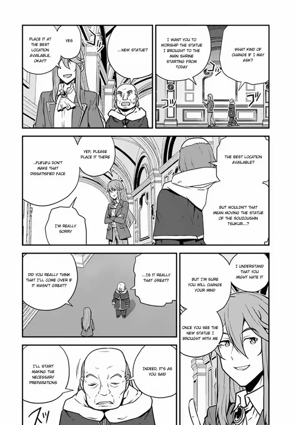 Isekai Nonbiri Nouka Ch. 62 Church and Piano