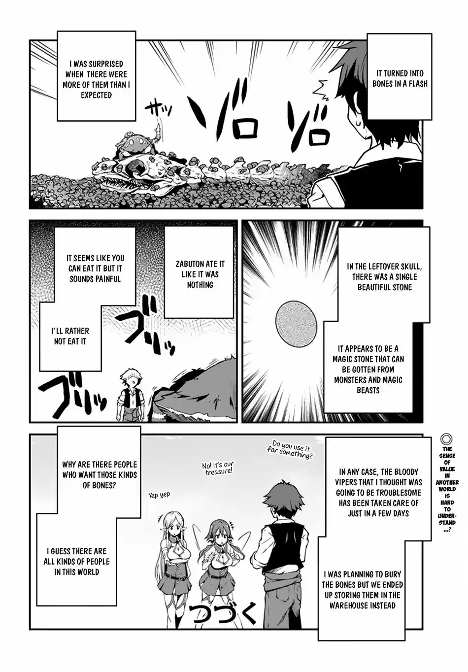 Isekai Nonbiri Nouka Ch. 64 Constructing the new Village and the Return of the Epedition Team