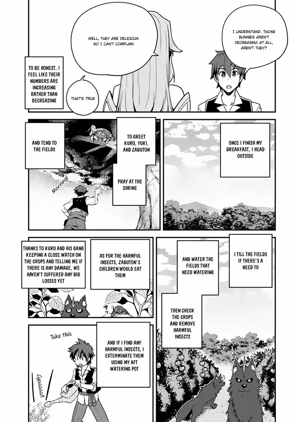 Isekai Nonbiri Nouka Ch. 66 A Normal Morning in the Village Chief's Life